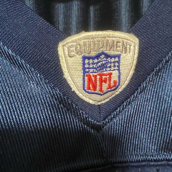 Chicago Bears #54 Brian Urlacher NFL Equipment Reebok Vintage Jersey - Picture 7 of 11